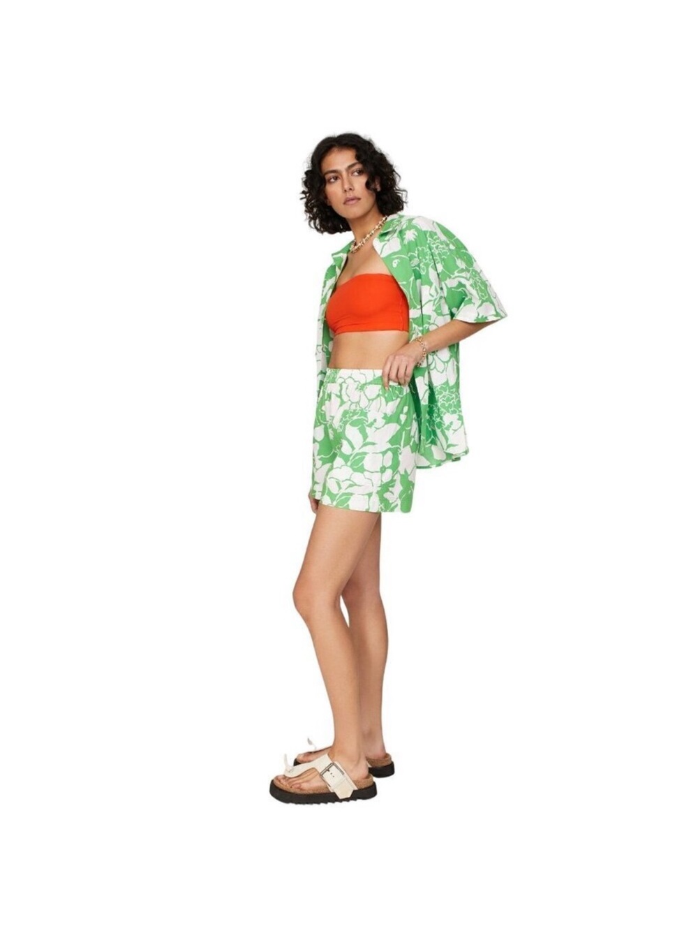 Rails Lotus 2 Piece Set in Green Floral